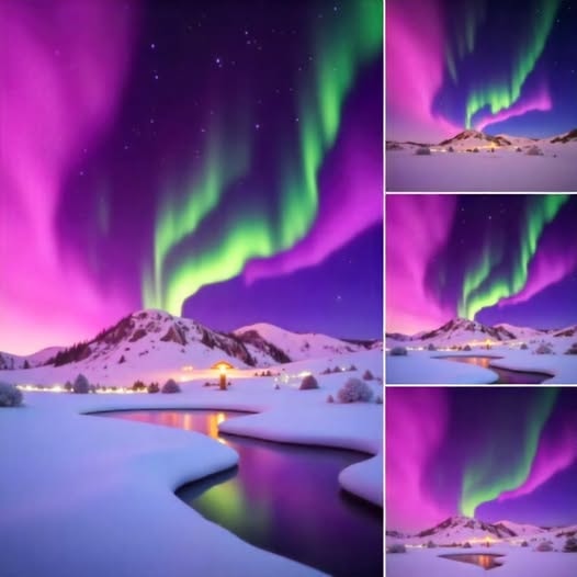 aurora borealis view