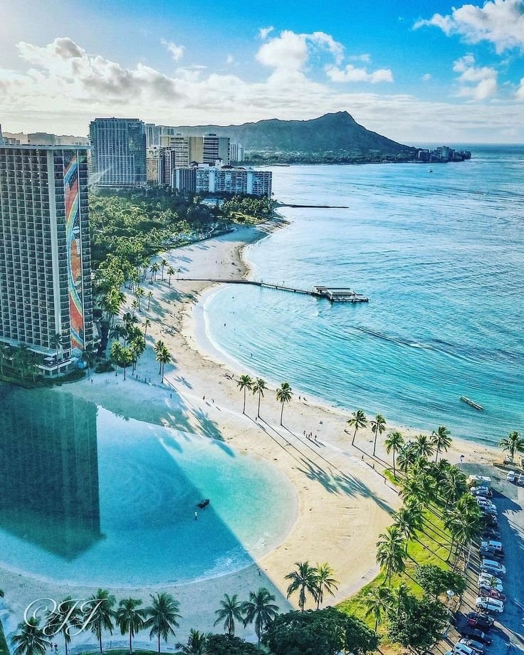 Oahu beach Hawaii