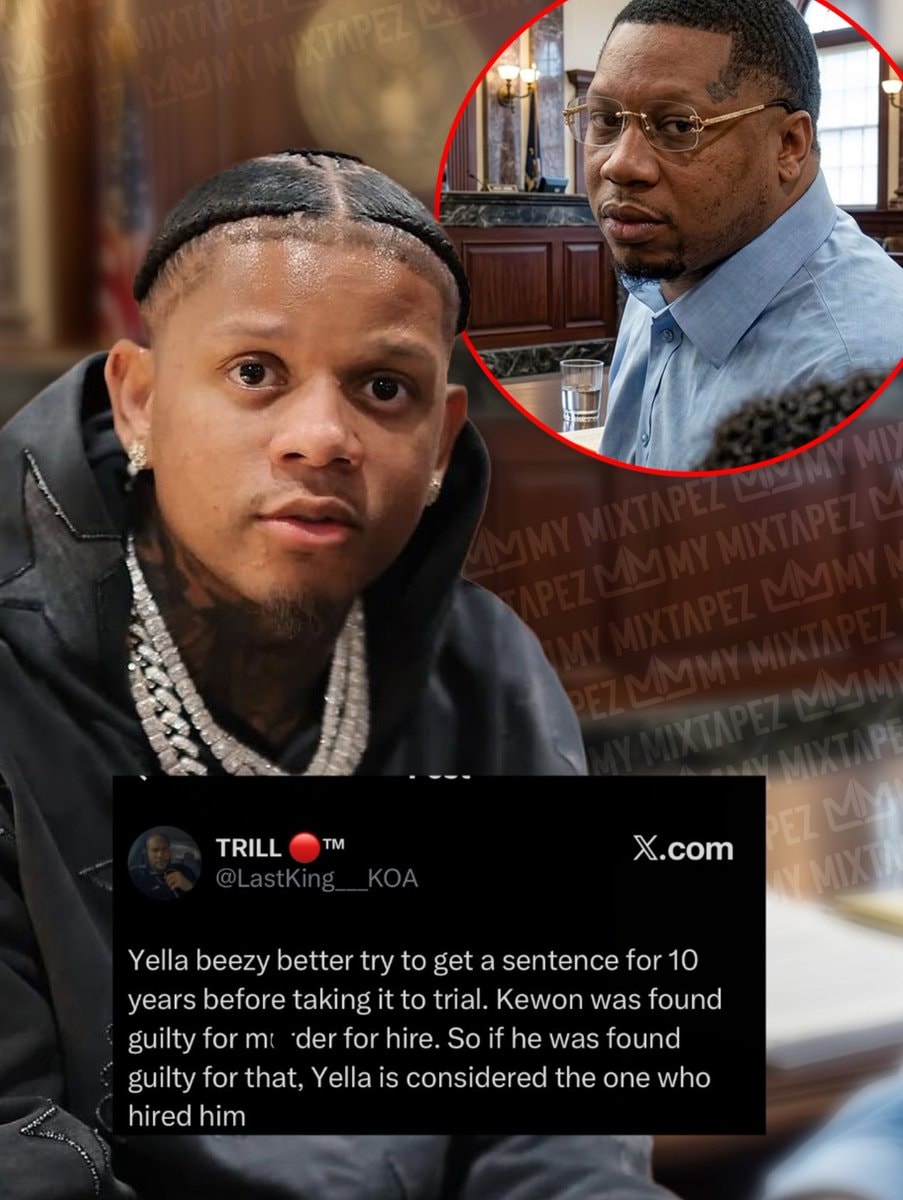 Yella Beezy Kewon White MO3 trial reaction