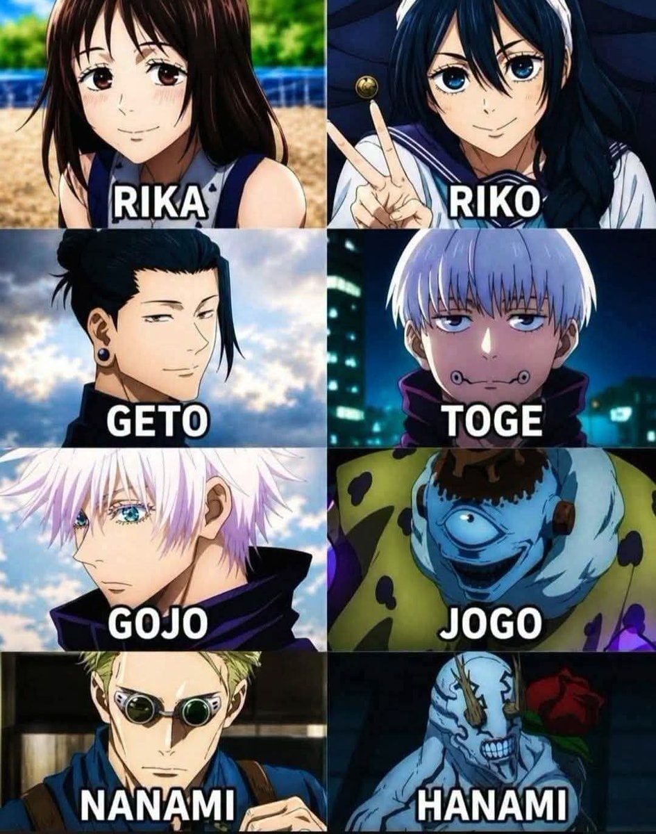 anime collage