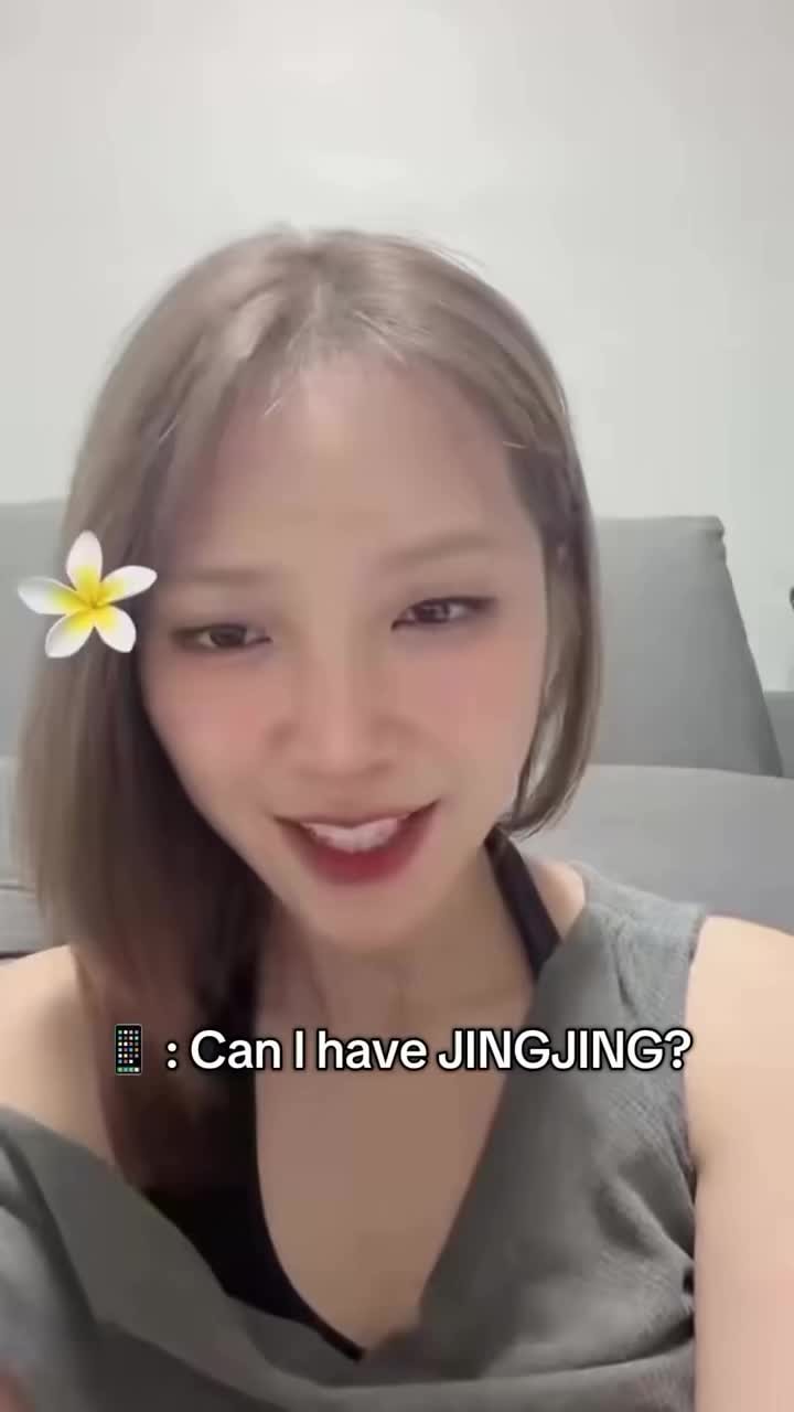 Can I have JINGJING