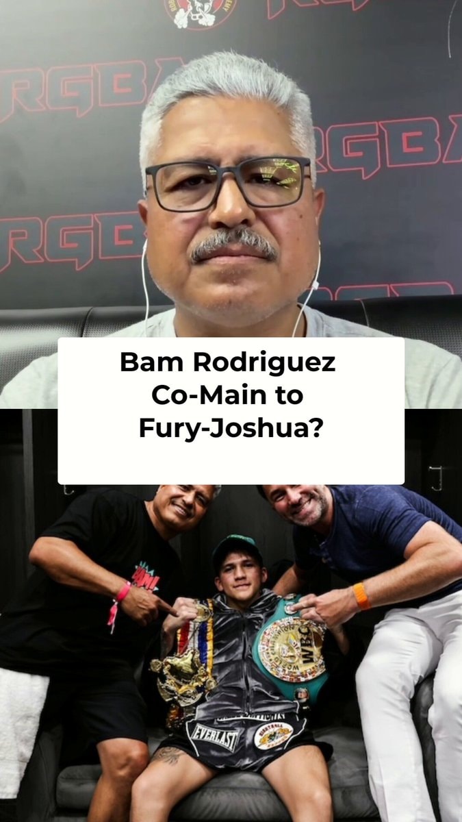 Bam Rodriguez Co-Main to Fury-Joshua?