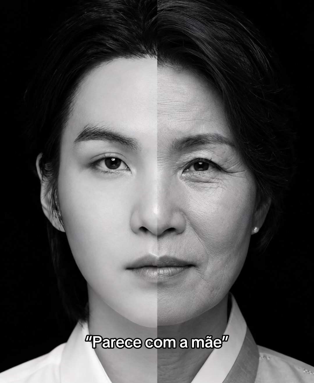 bts viral parece com a mãe