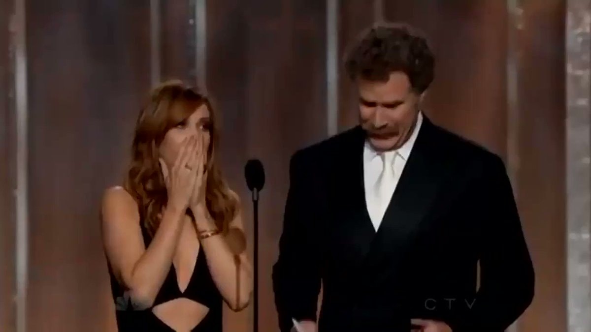 Will Ferrell Kristen Wiig 2013 Golden Globes