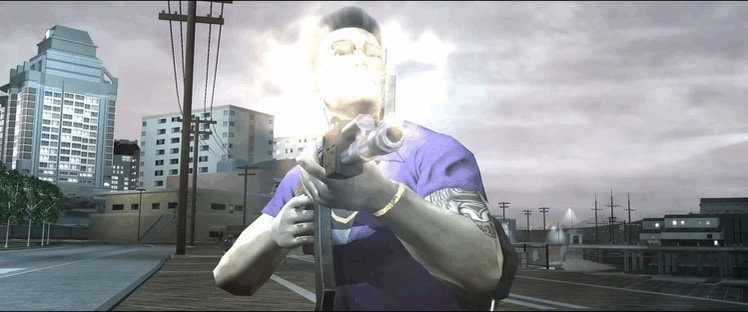 Saints Row 2 shotgun aim