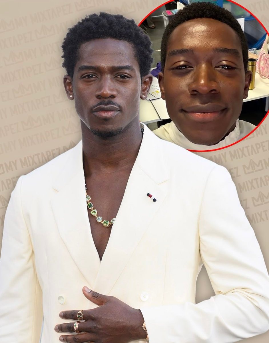 Damson Idris shaving comment