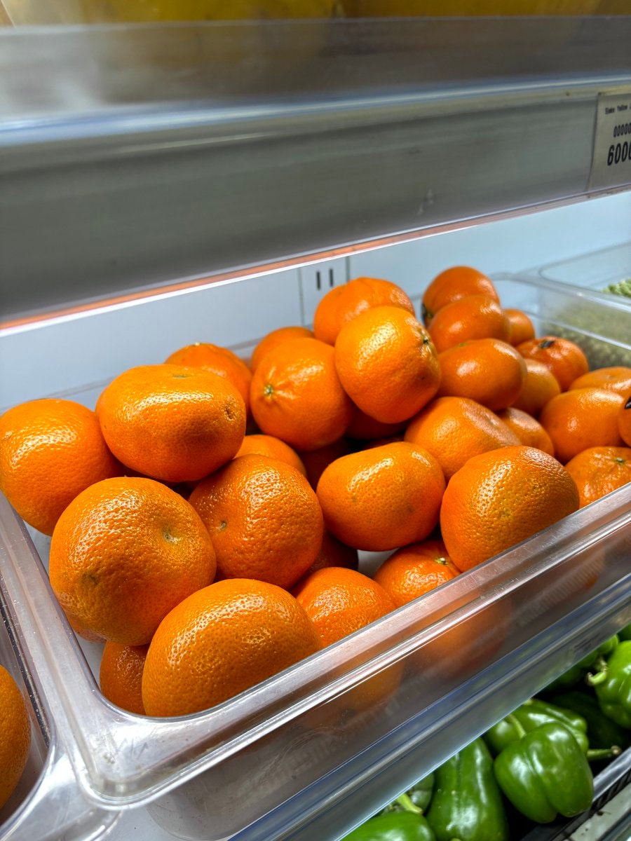 pile of bright oranges