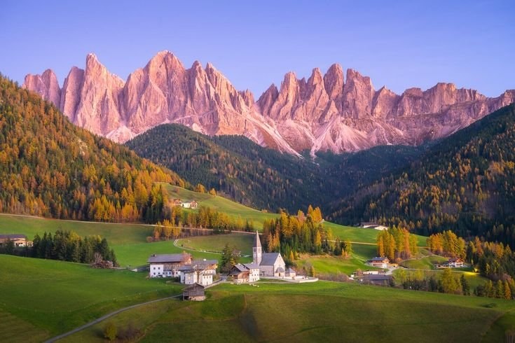 Dolomites Switzerland morning (photo 4 of 4)
