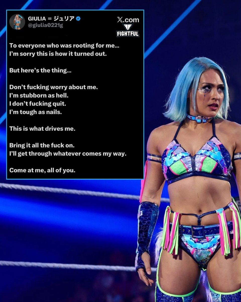 Giulia reacts after SmackDown loss to Lash Legend