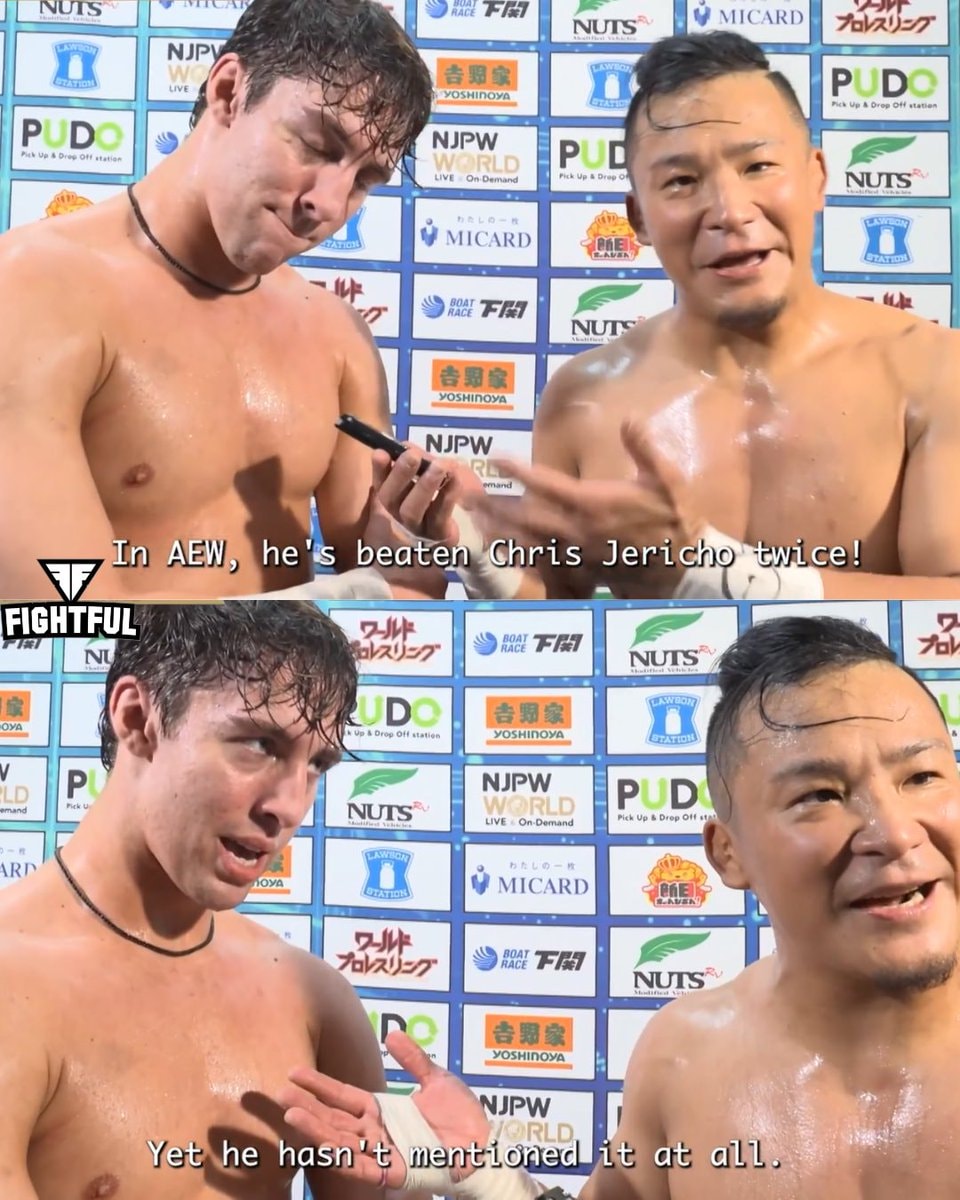 KUSHIDA on Nick Wayne beating Chris Jericho twice KUSHIDA on Nick Wayne beating Chris Jericho twice