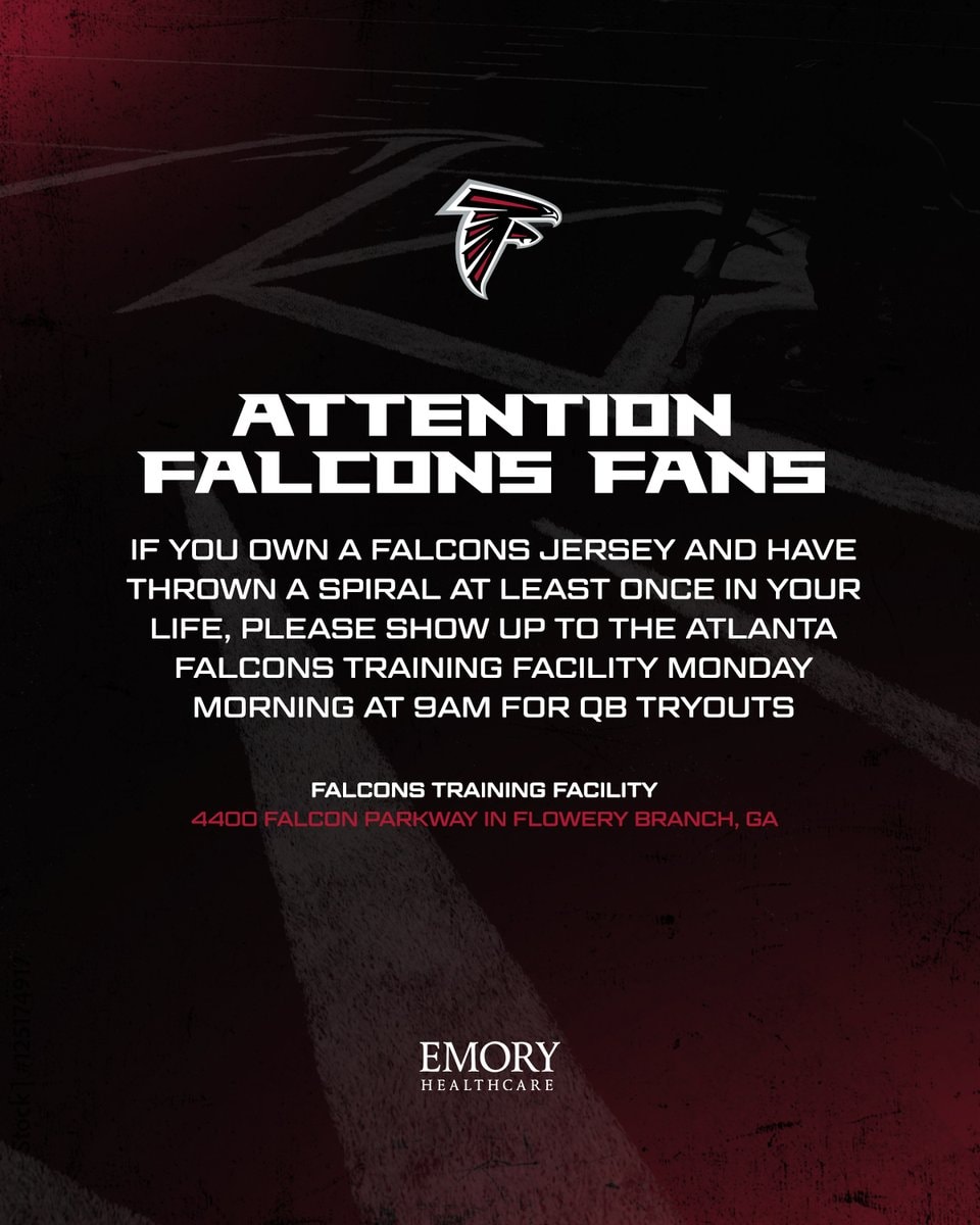 Falcons fan announcement