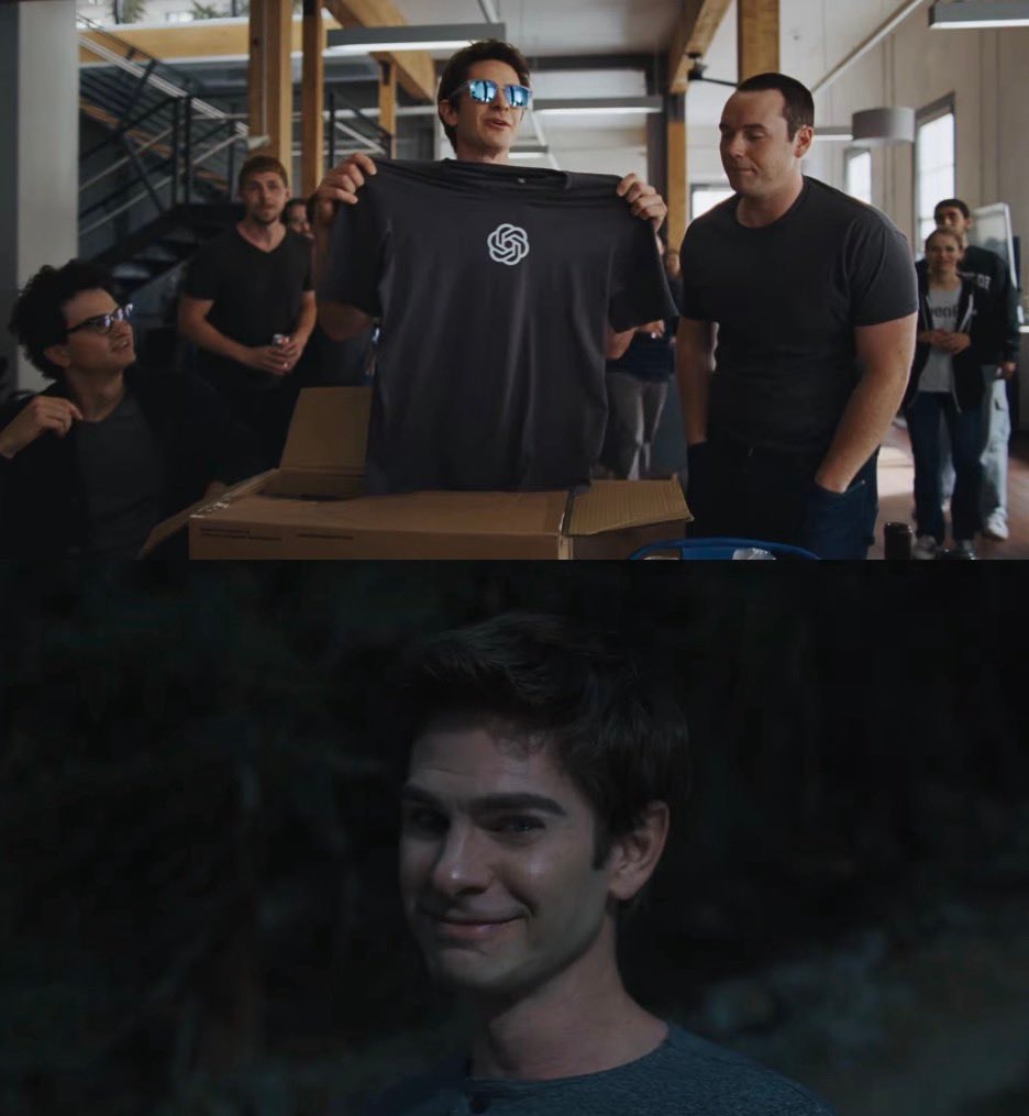 ARTIFICIAL Andrew Garfield as Sam Altman