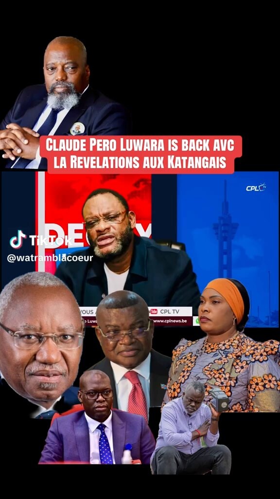 CLAUDE PERO LUWARA revelations Katanga