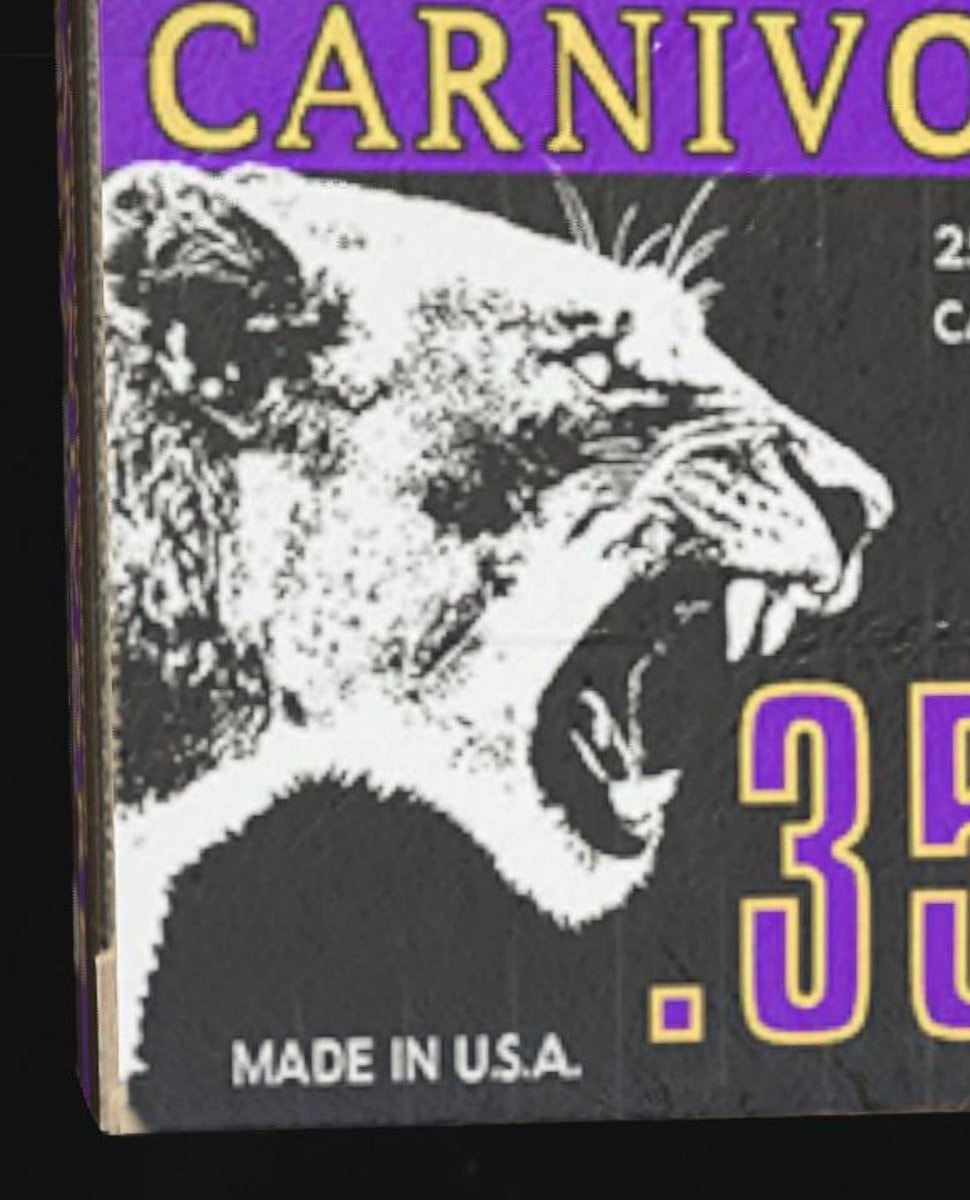 Carnivore.357 Magnum ammo box (photo 2 of 2)