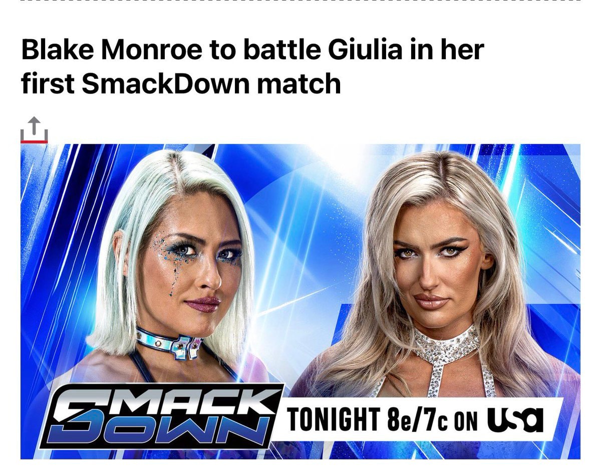 WWE SmackDown tag match ad (photo 2 of 2)