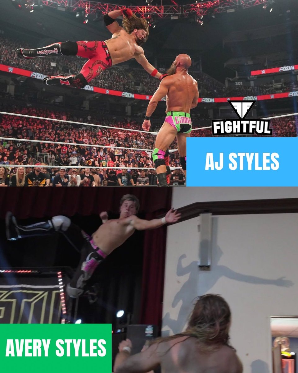AJ Styles Avery Styles Phenomenal Forearm
