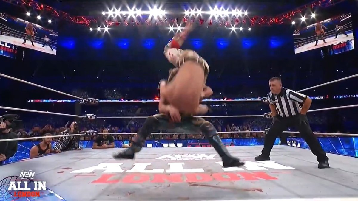 Will Ospreay One Winged Angel kickout Will Ospreay One Winged Angel kickout