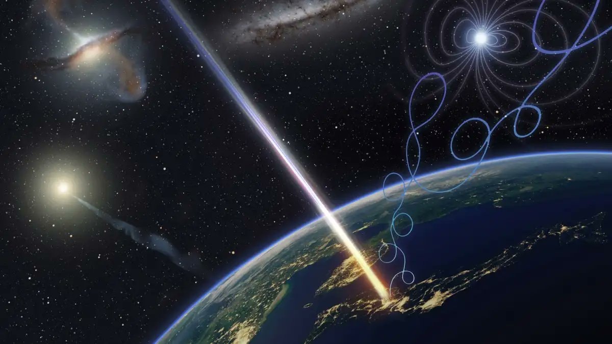 Powerful cosmic ray hits Earth (photo 2 of 2)