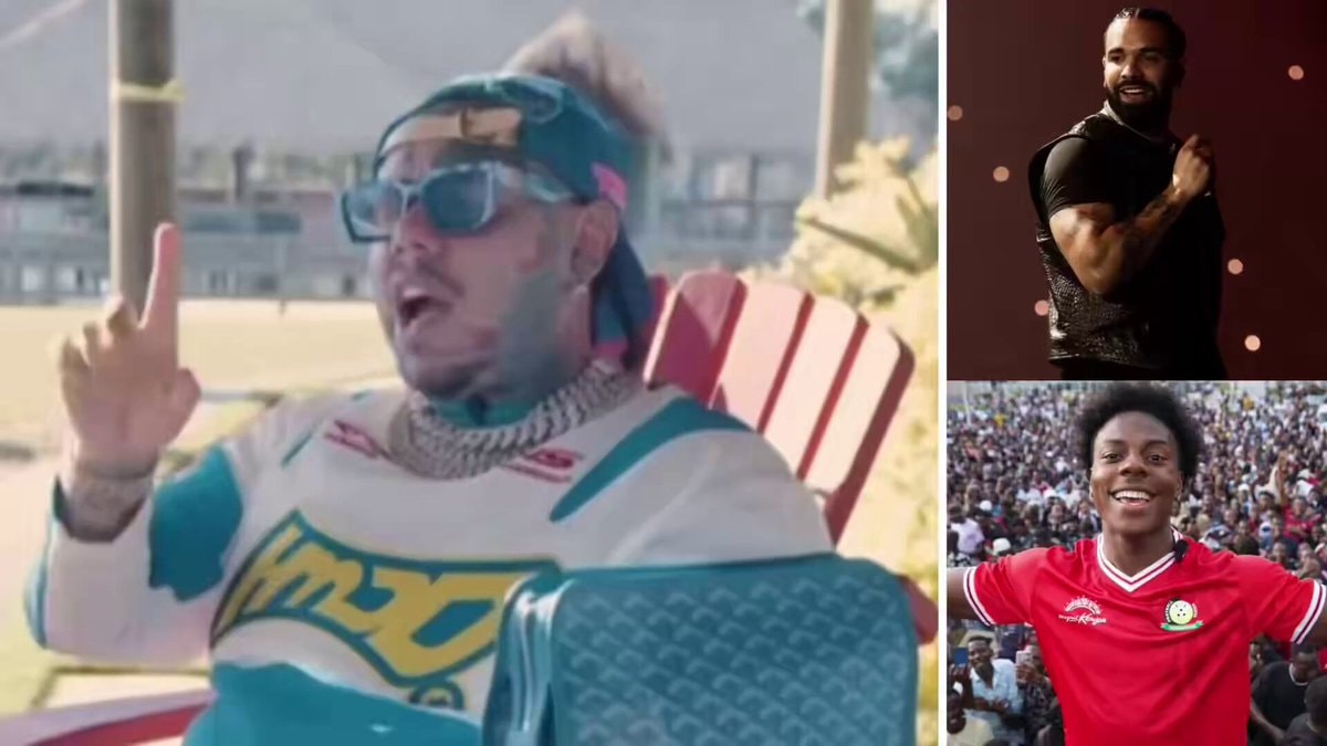 6ix9ine on Speed vs Drake money 👀