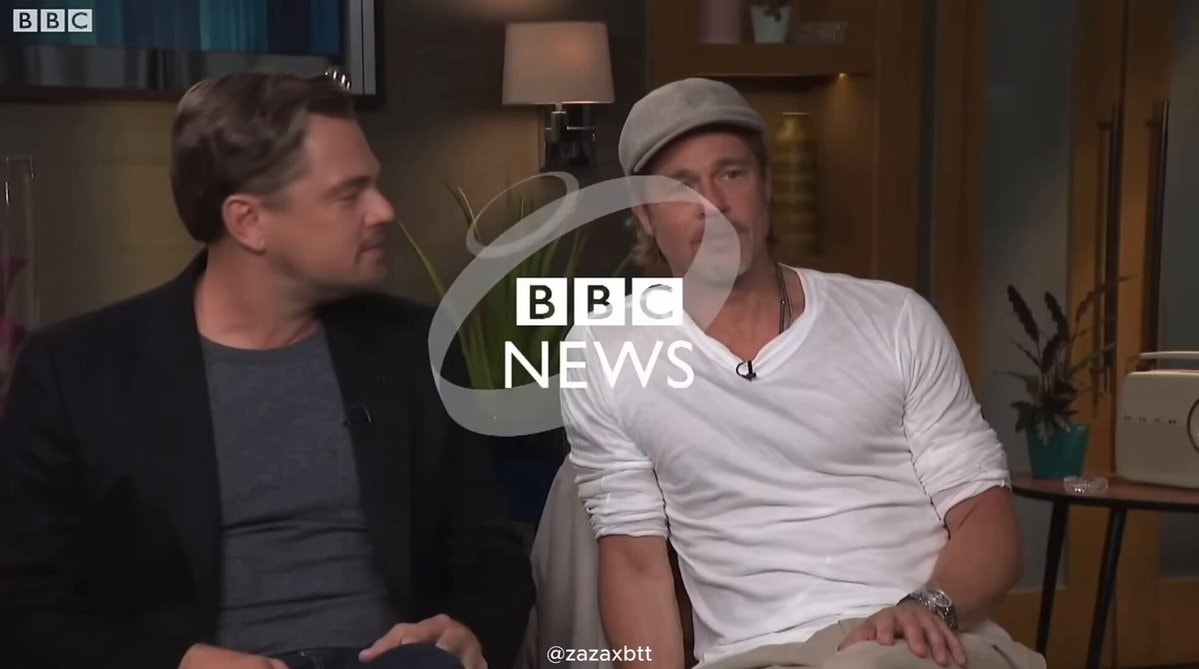 Brad Pitt Leonardo DiCaprio interview Brad Pitt Leonardo DiCaprio interview