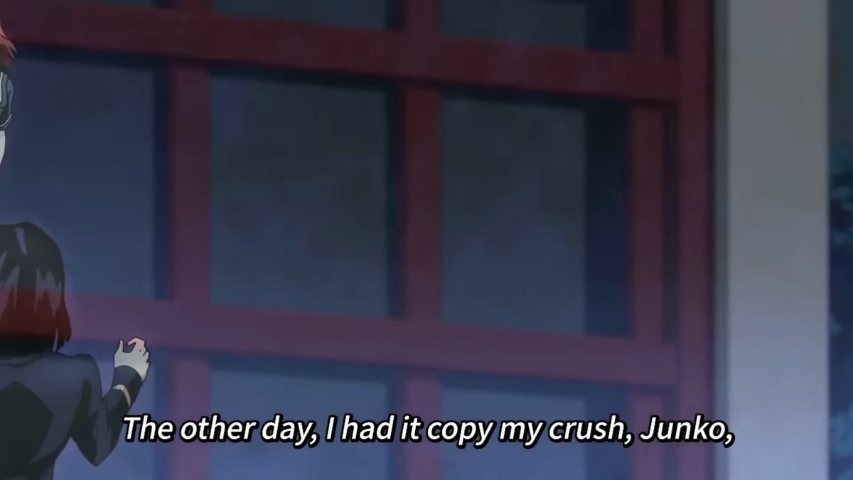 anime character weirdo moment