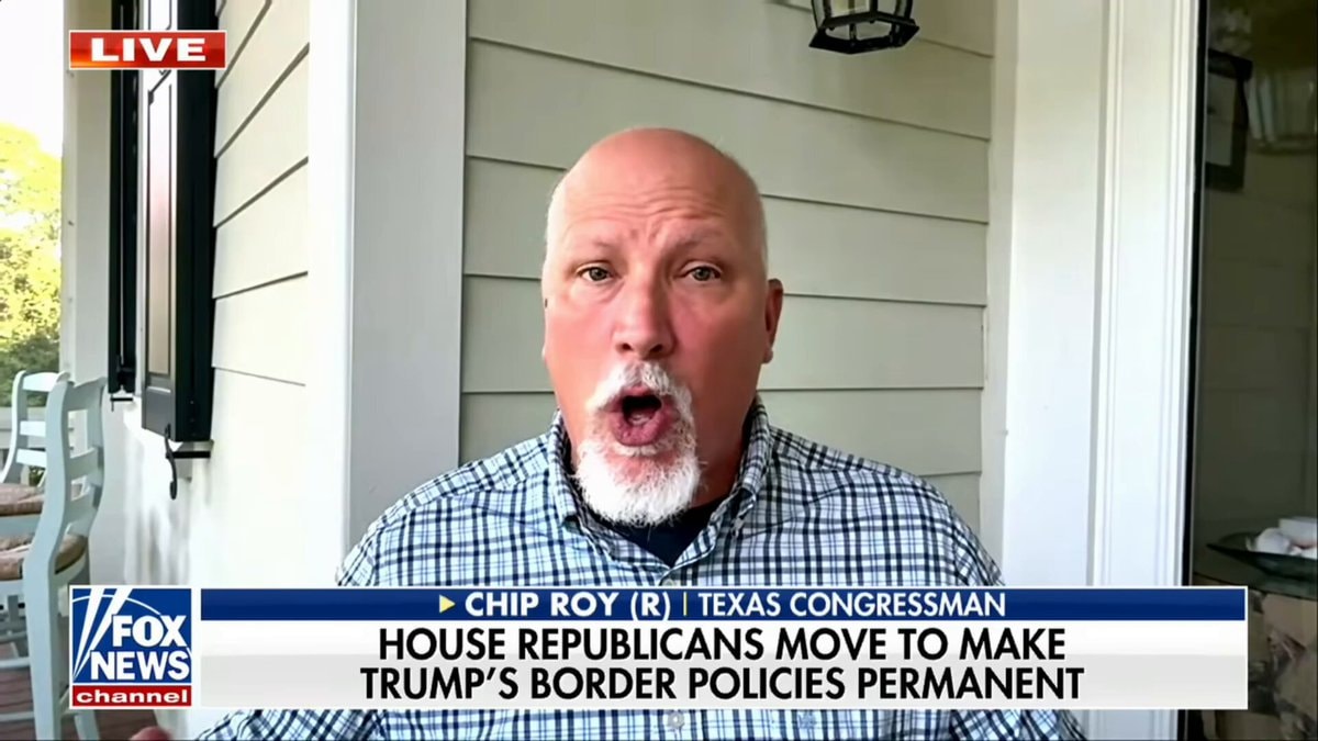 Chip Roy House Republicans Trump border policies
