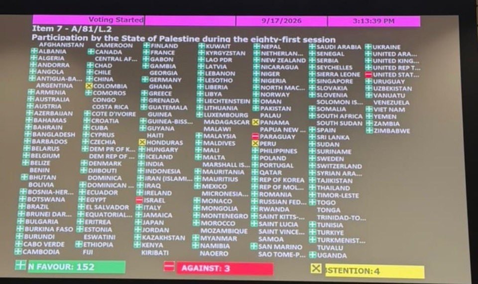 Palestine UN General Assembly vote (photo 2 of 2)
