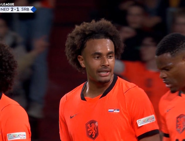 Joshua Zirkzee goal for Netherlands