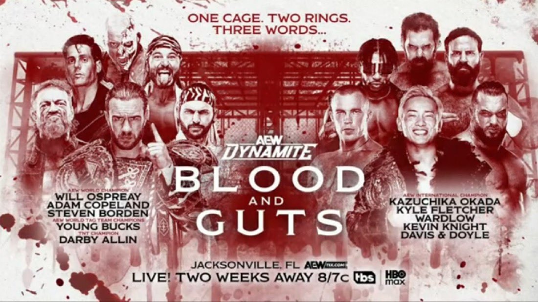 Men's Blood and Guts Teams AEW Dynamite