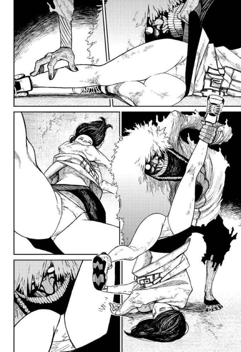 Dandadan manga wild scene