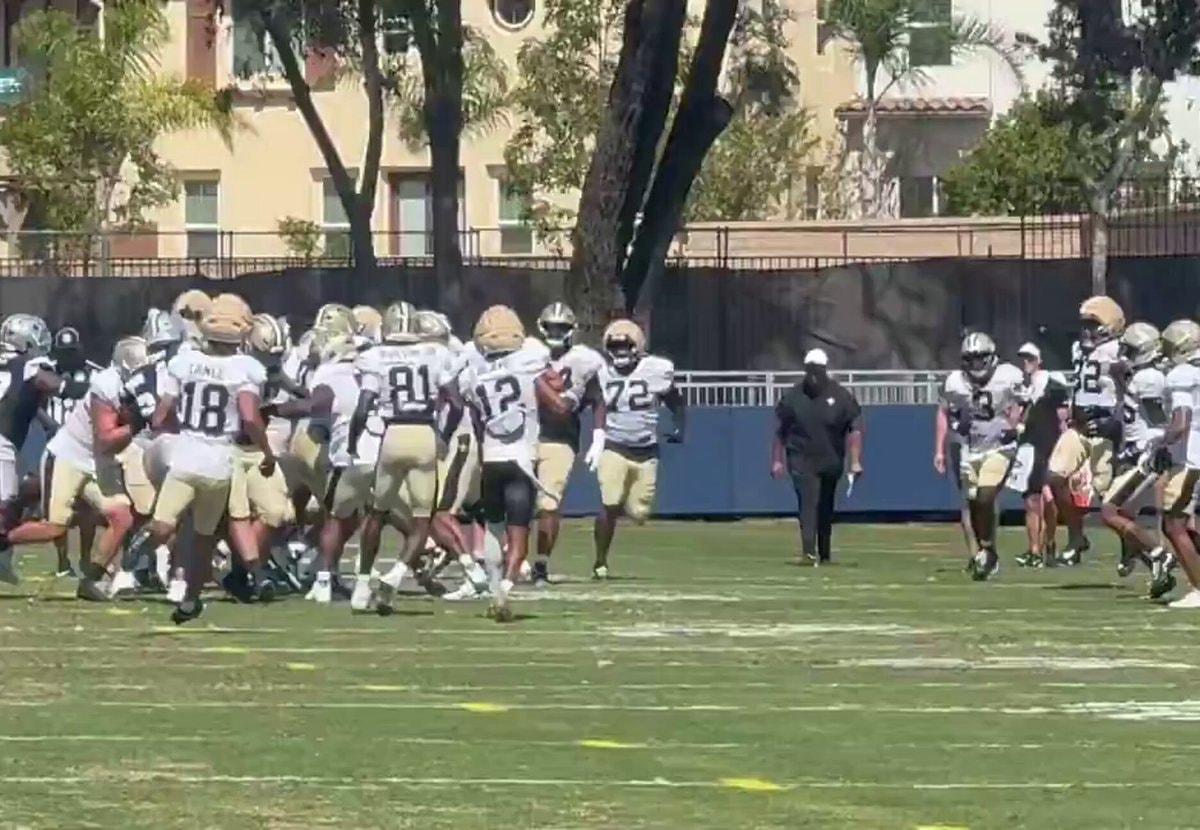 Saints LAUNCHED Cowboys helmet at #78