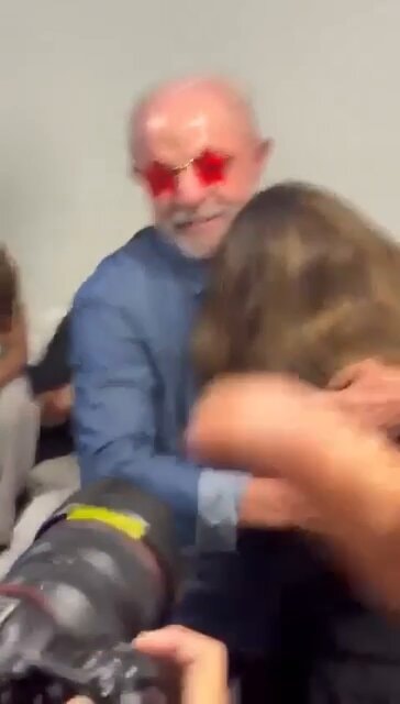 Lula re-election celebration in Brazil