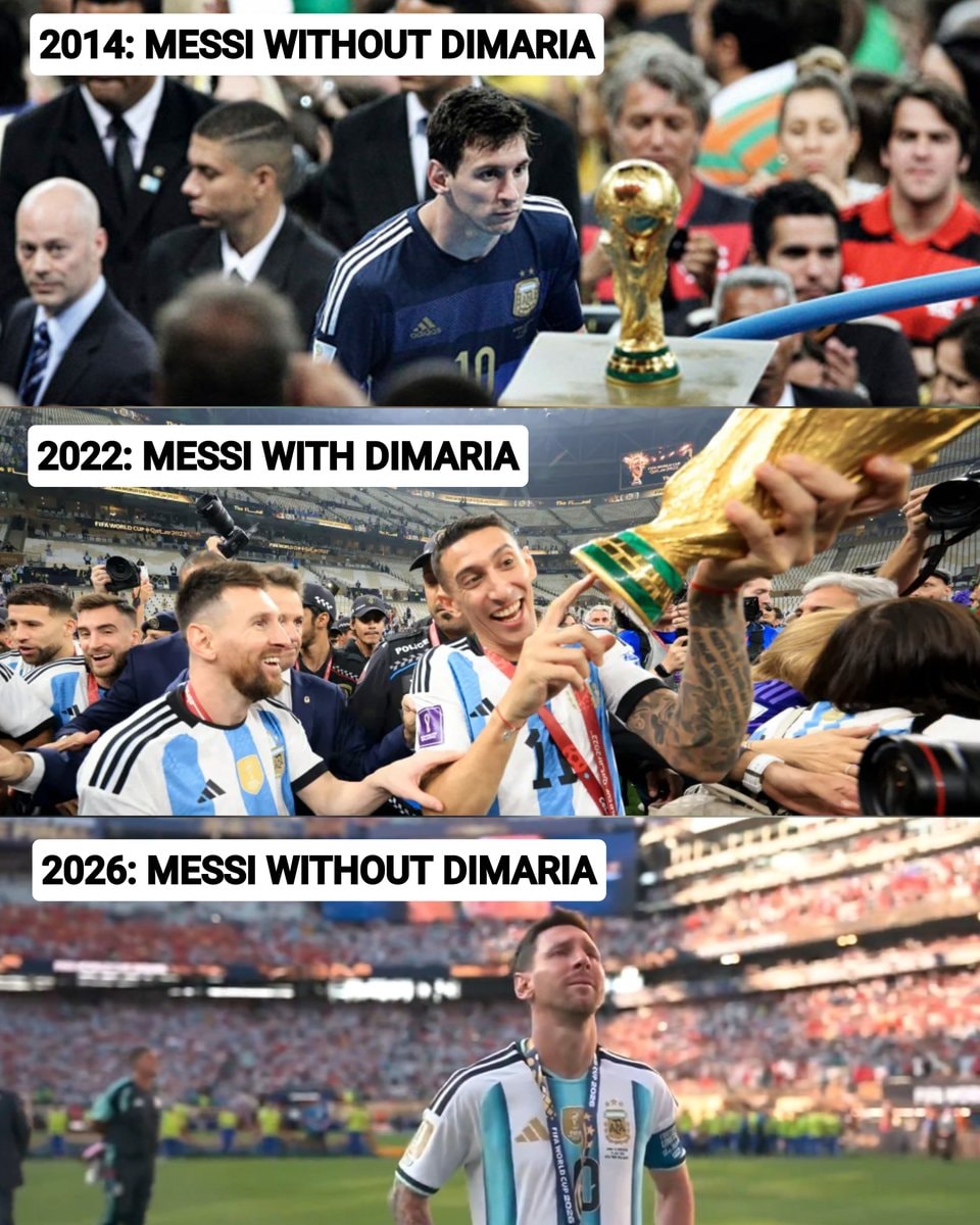 Di Maria changed Argentina history