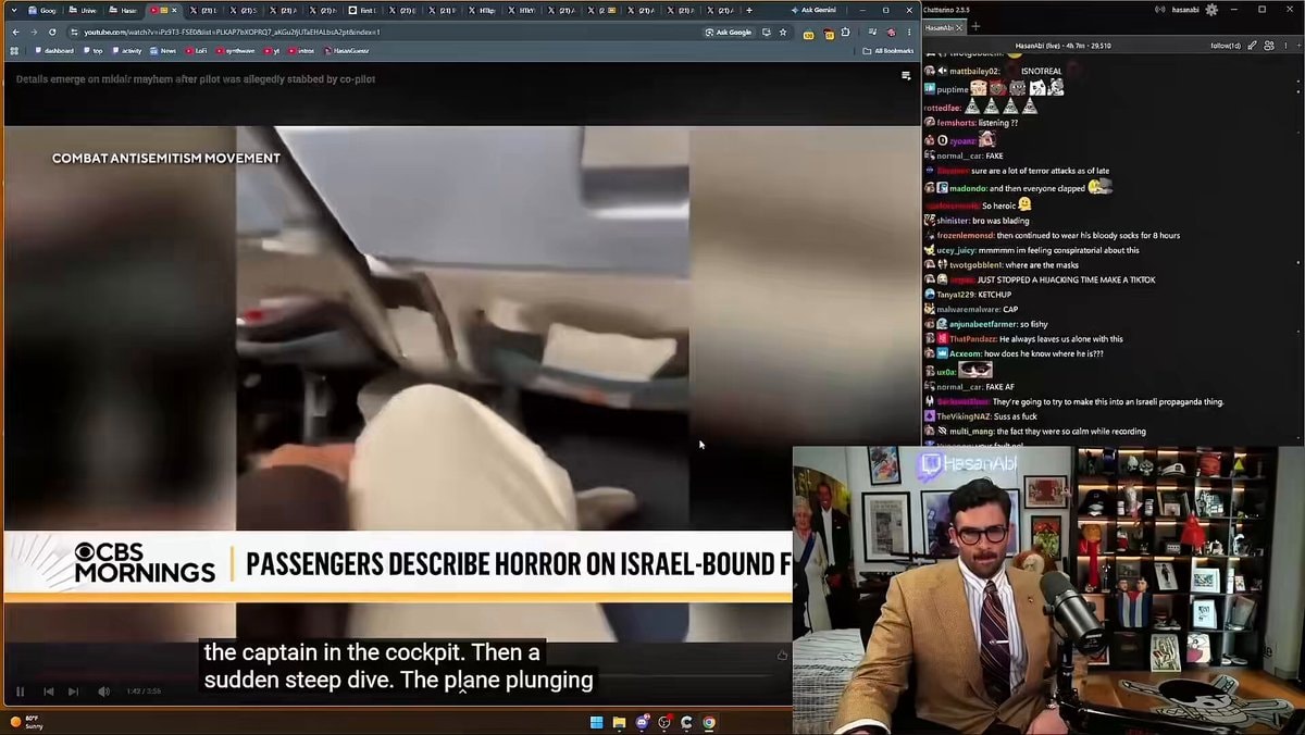 Hasan critiques Flydubai crash story