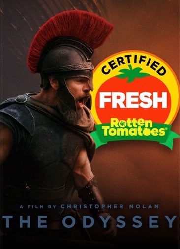 THE ODYSSEY highest-grossing Nolan non-Batman film (photo 1 of 2)