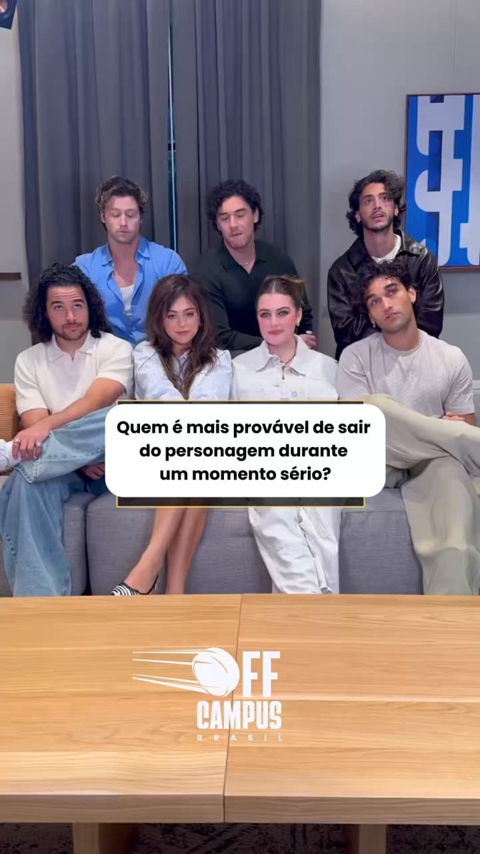 Off Campus Brasil cast video