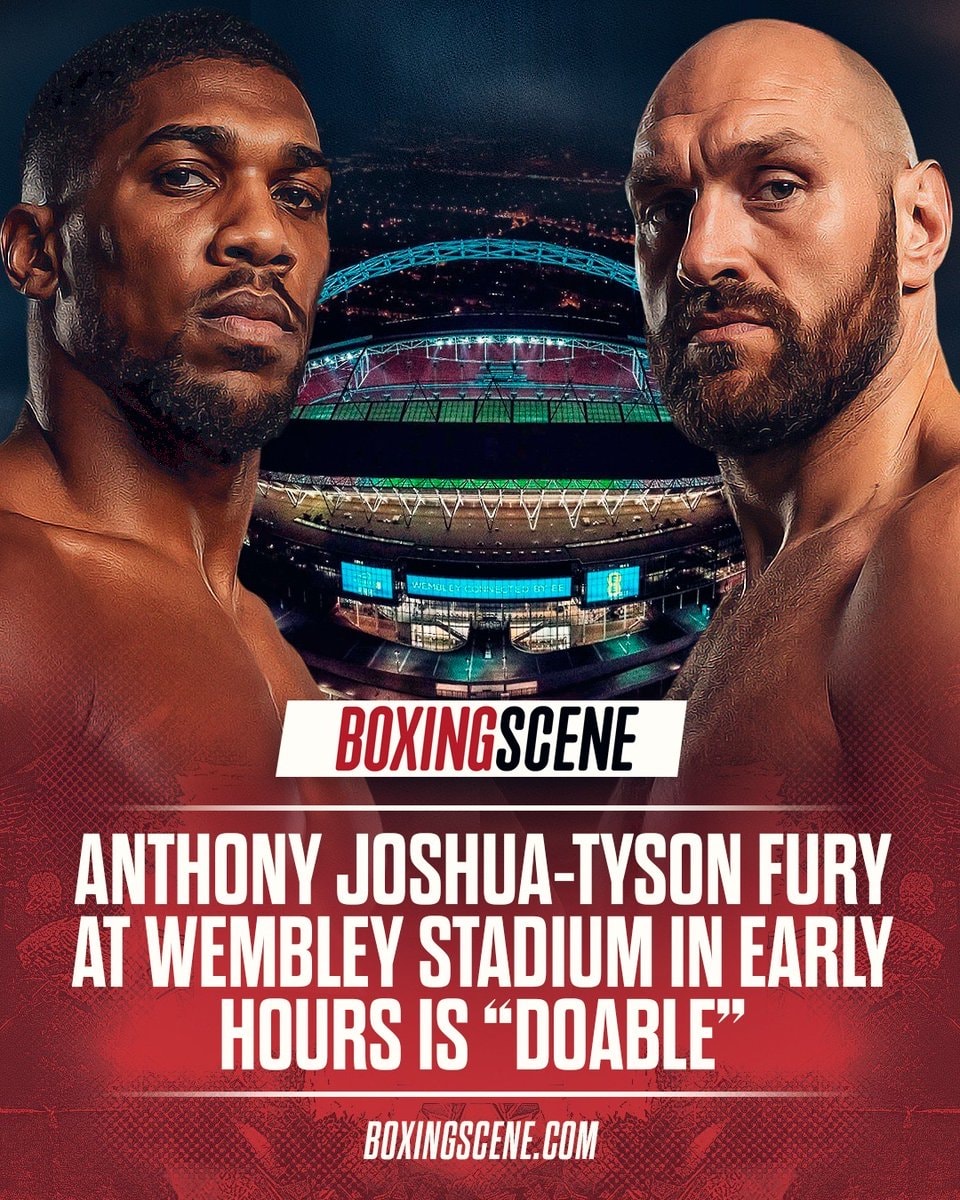 Anthony Joshua vs Tyson Fury Wembley