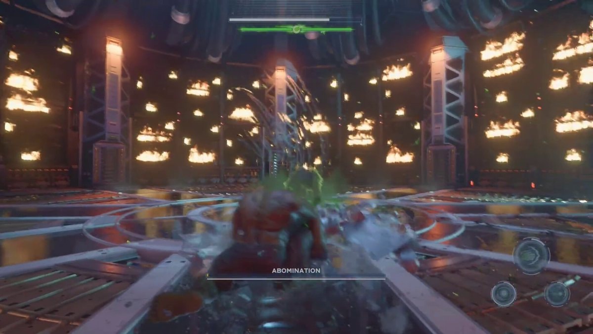 Marvel's Avengers Hulk Abomination boss fight