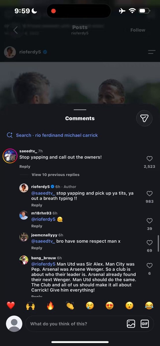 Declan Rice Rio Ferdinand SaeedTV