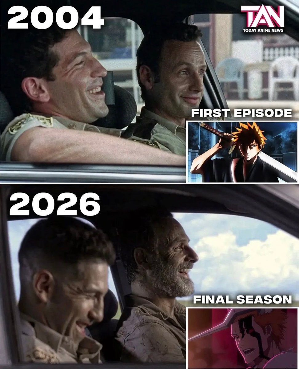 Bleach 22 year anniversary meme
