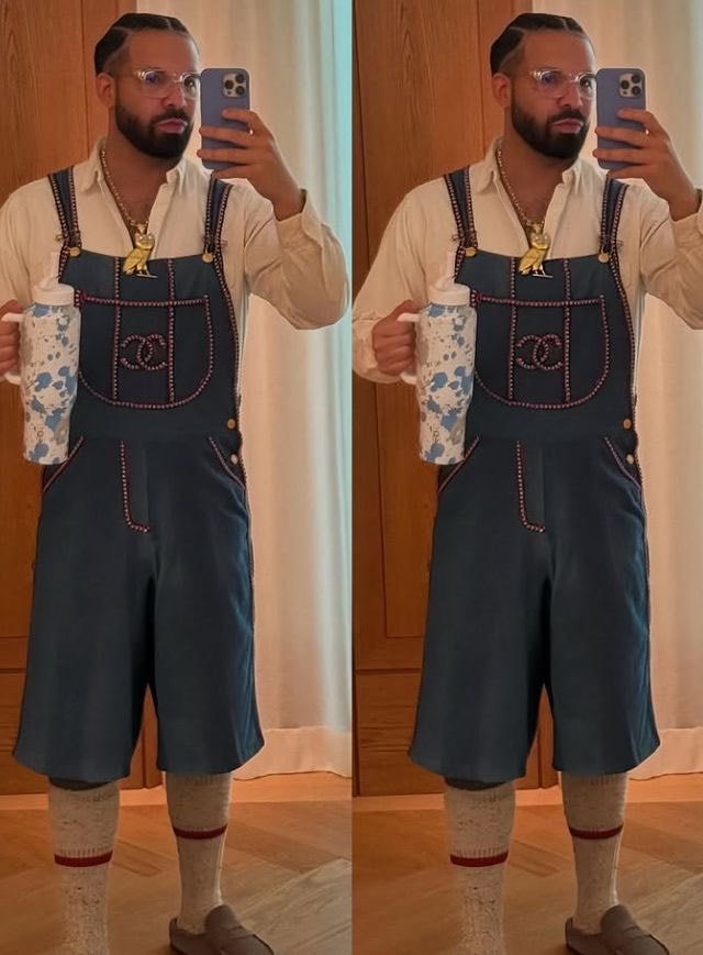 Drake at Oktoberfest in Germany