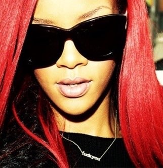 red hair and sunglasses moment