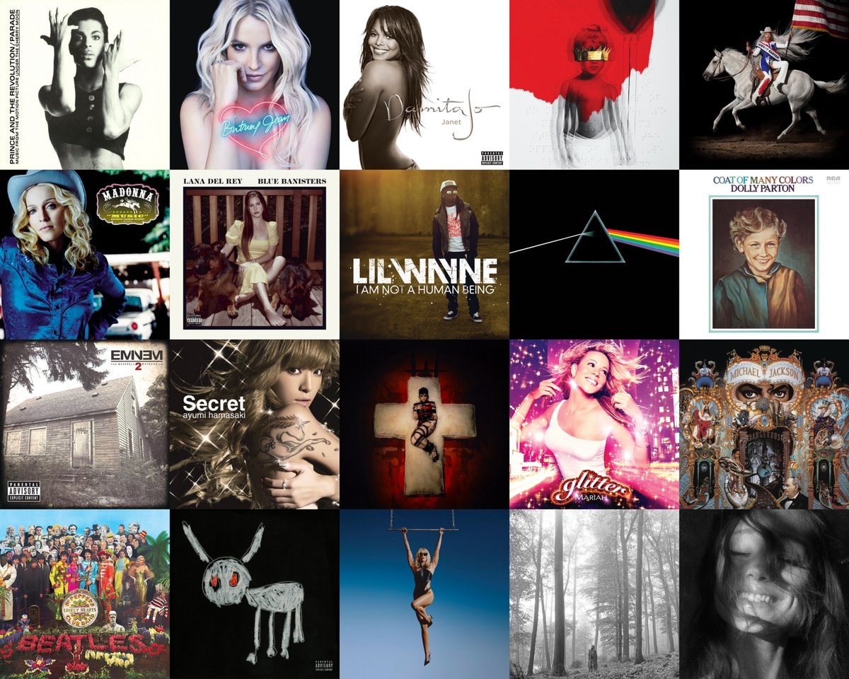 eighth album comparison