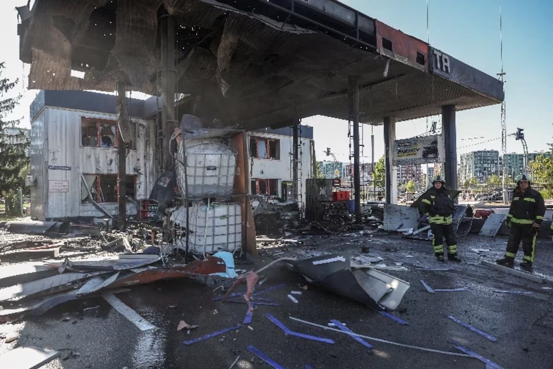 Kyiv petrol stations hit since Thursday (photo 2 of 2)