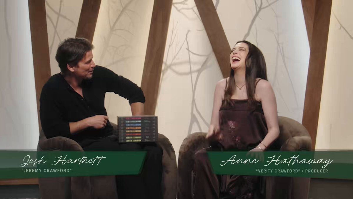 Anne Hathaway Josh Hartnett VERITY popcorn buckets