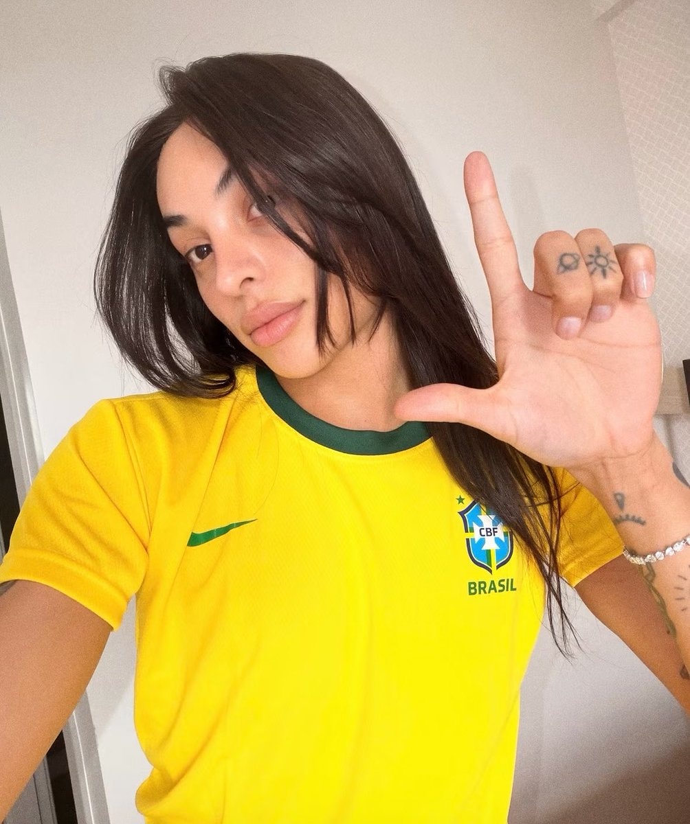 Pabllo Vittar Brazil Jersey Lula Pabllo Vittar Brazil Jersey Lula