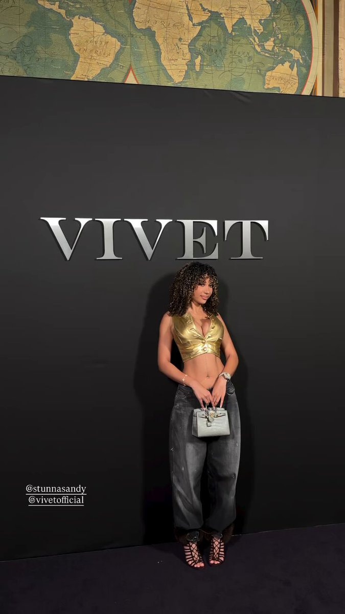 Stunna Sandy at VIVET NYFW