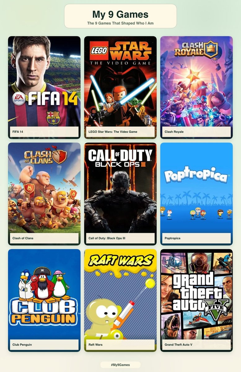 The 9 Games That Shaped Who I Am