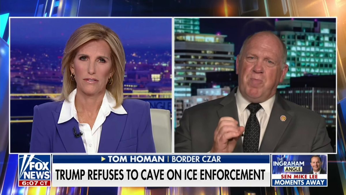 Tom Homan warns of bloodshed over ICE rhetoric Tom Homan warns of bloodshed over ICE rhetoric