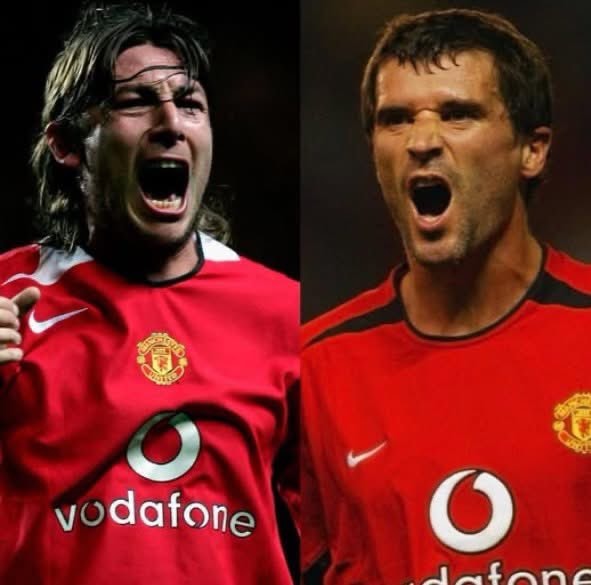 Heinze vs Keane Manchester United